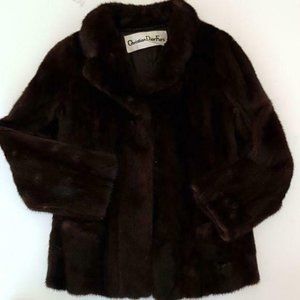 ChristianDiorFurs Vintage Mink Fur Jacket